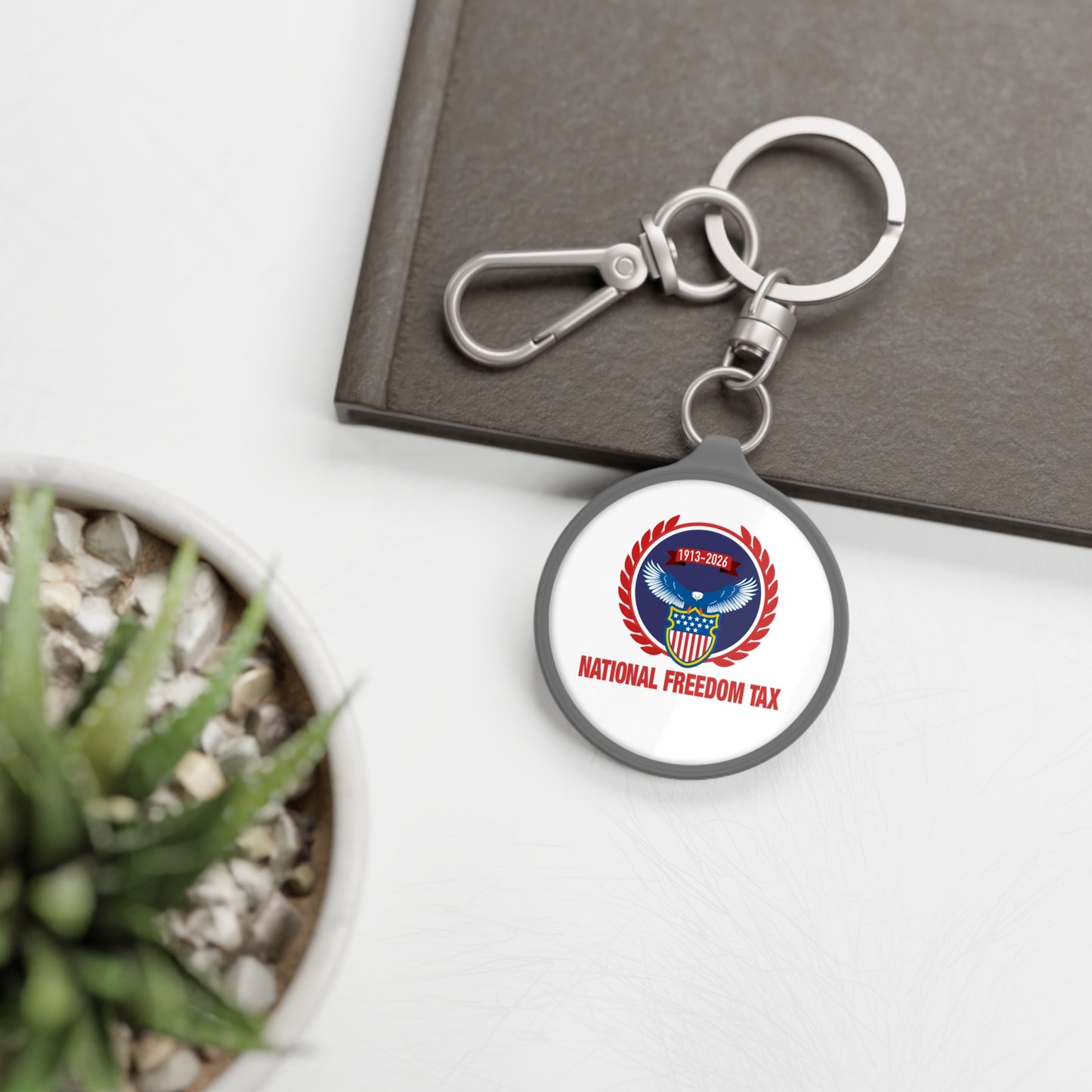 National Freedom Tax Keyring Tag