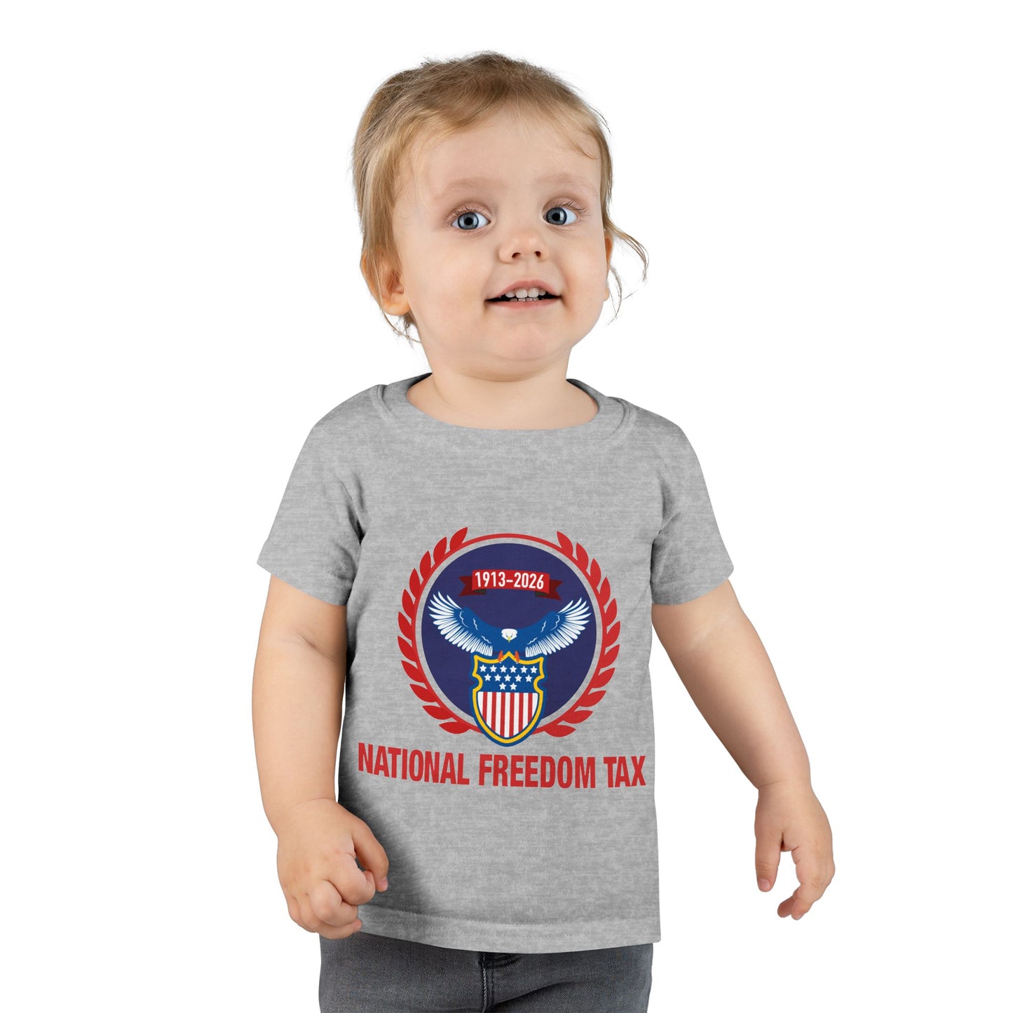 Toddler National Freedom Tax Tee