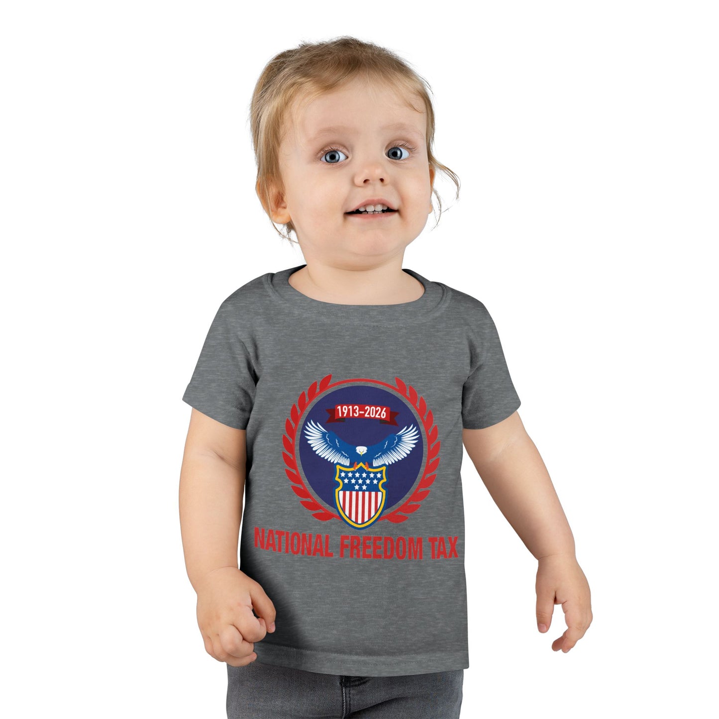 Toddler National Freedom Tax Tee