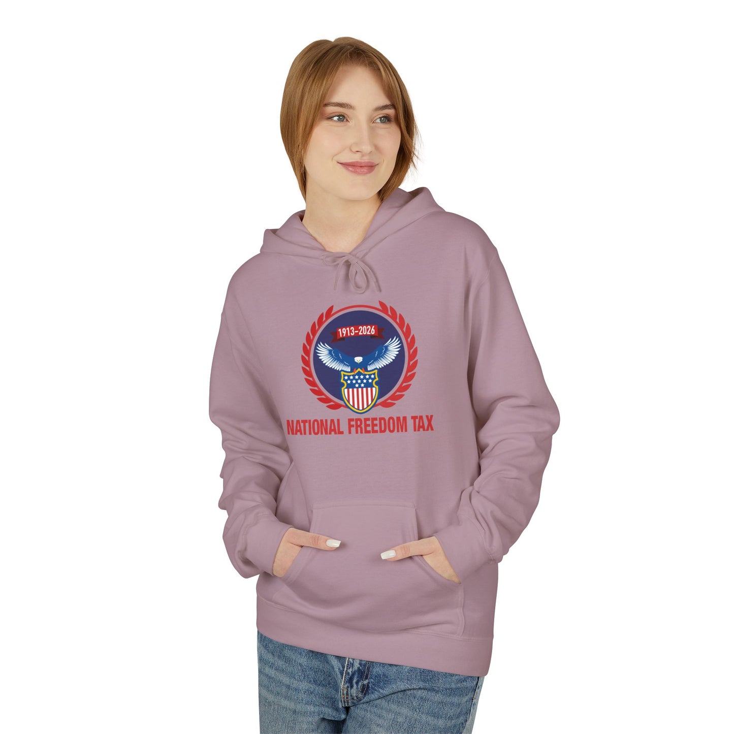 Cozy Patriotic Freedom Hoodie, Unisex