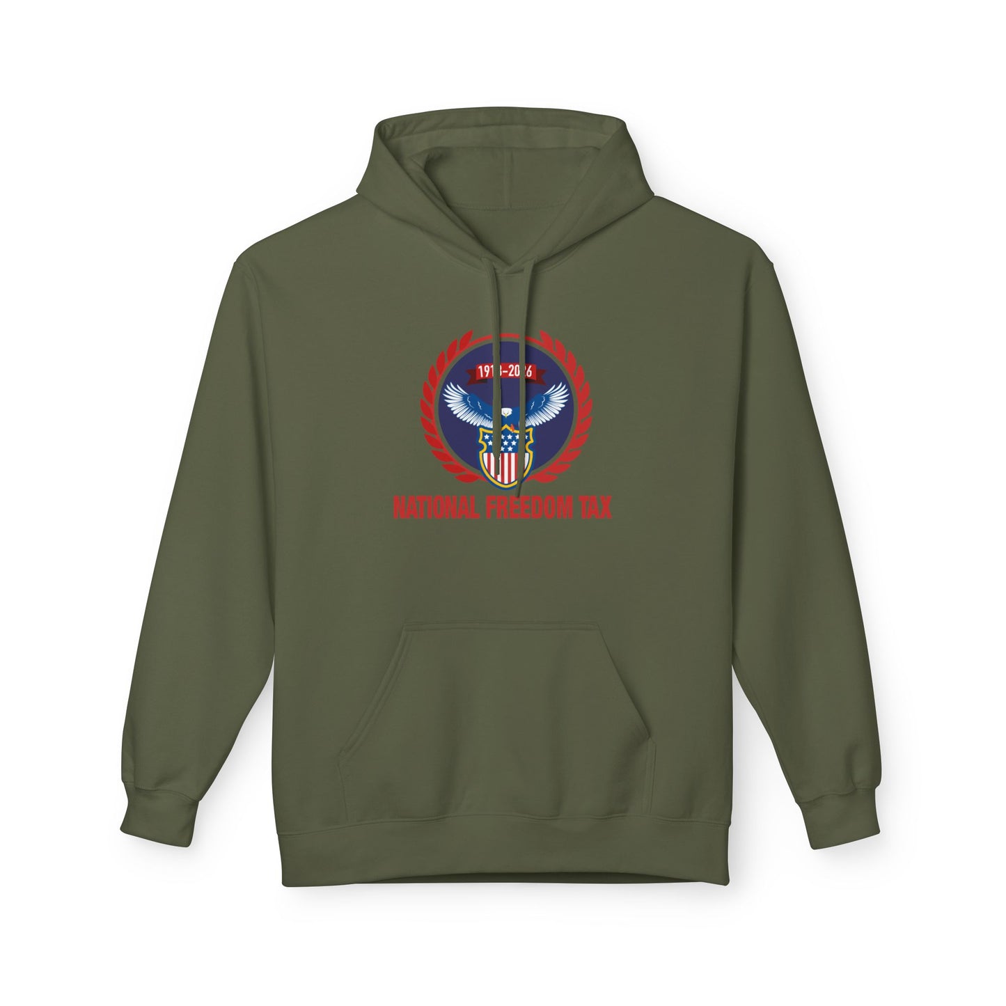Cozy Patriotic Freedom Hoodie, Unisex