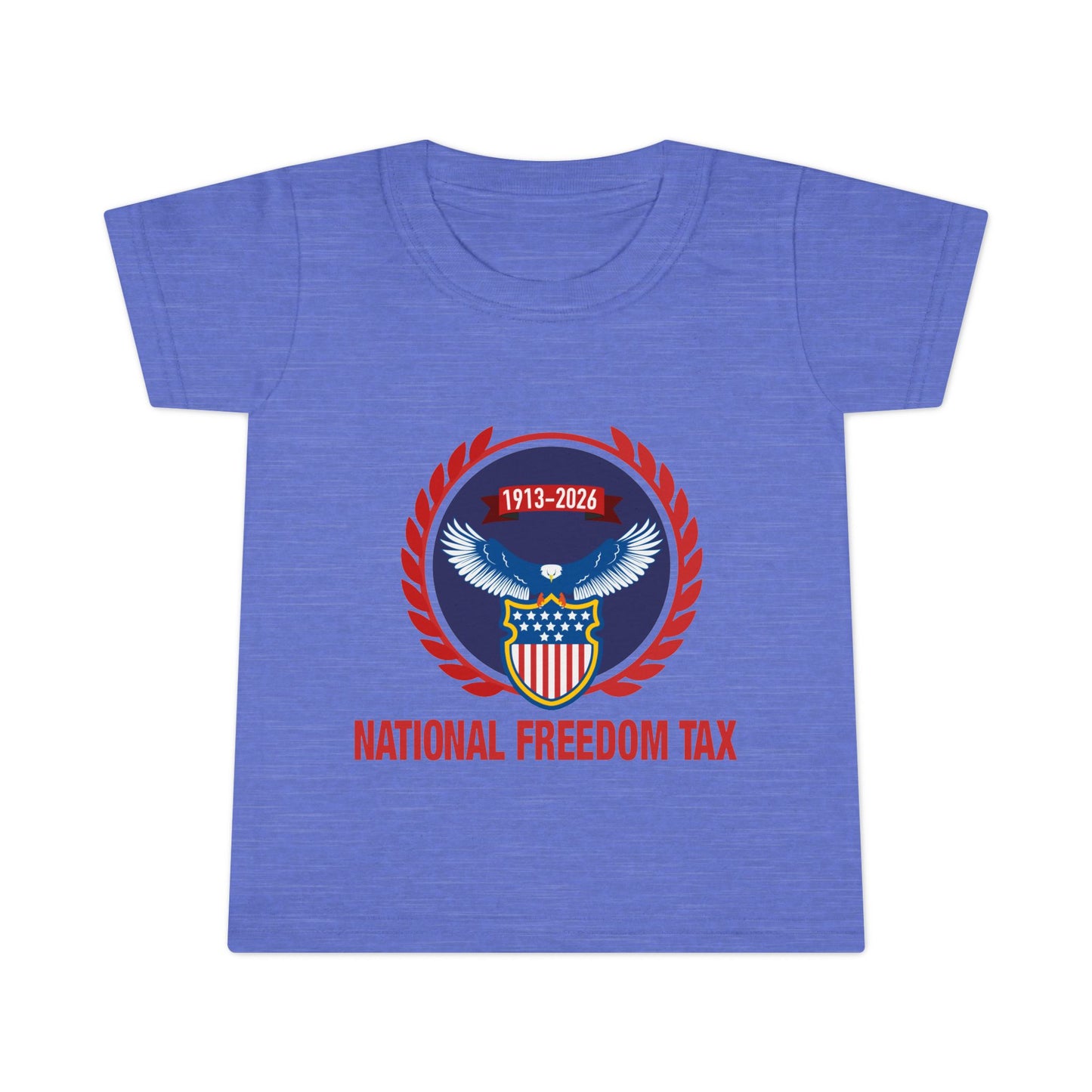 Toddler National Freedom Tax Tee