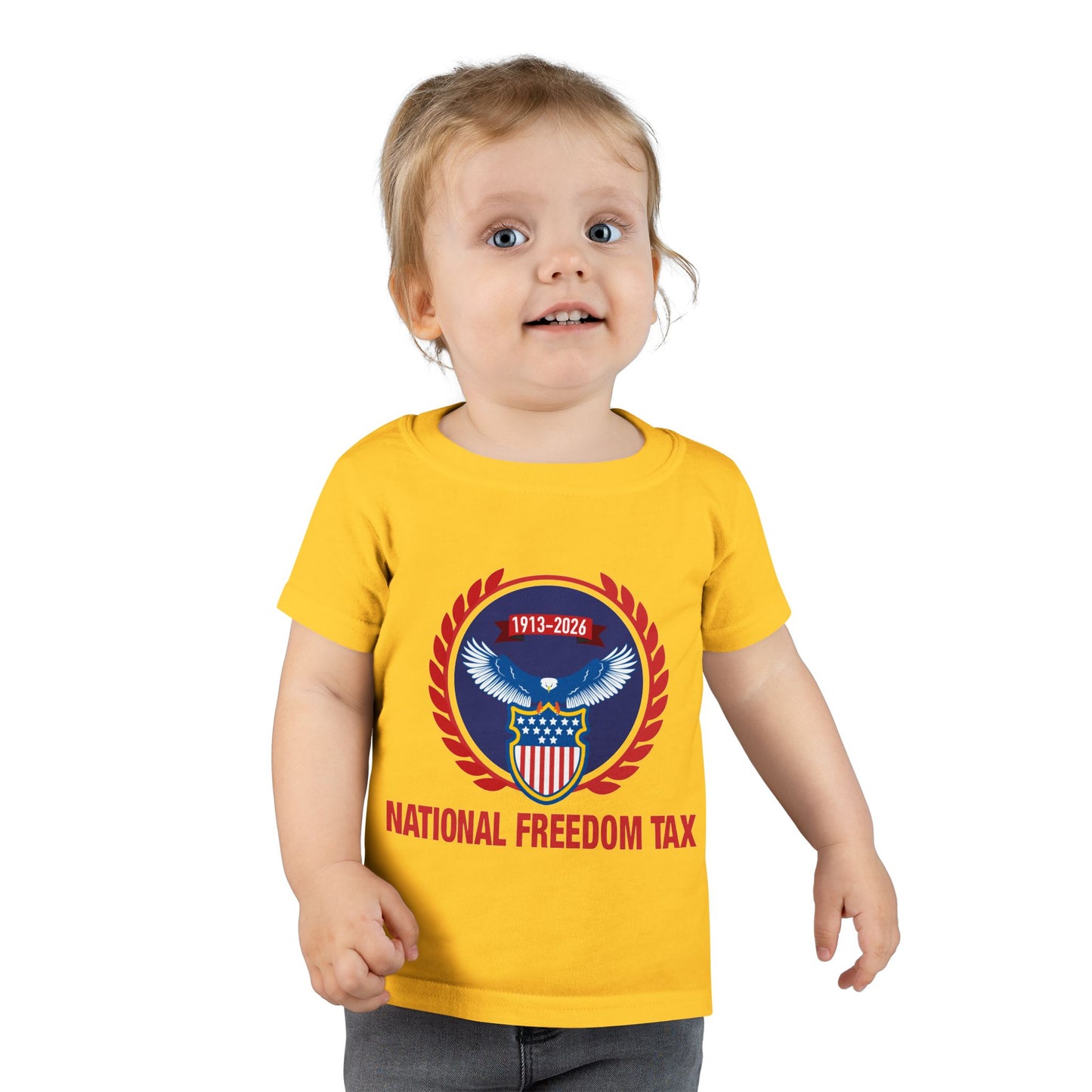 Toddler National Freedom Tax Tee