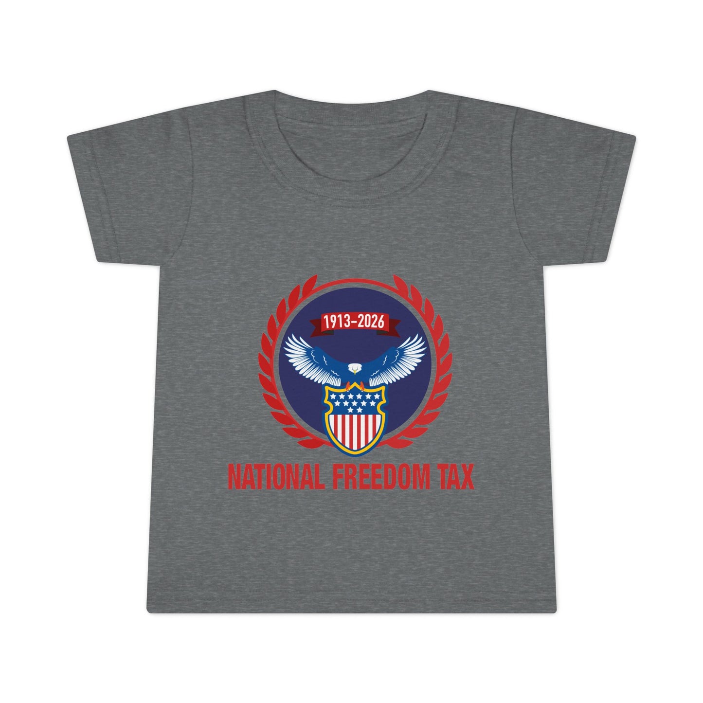 Toddler National Freedom Tax Tee