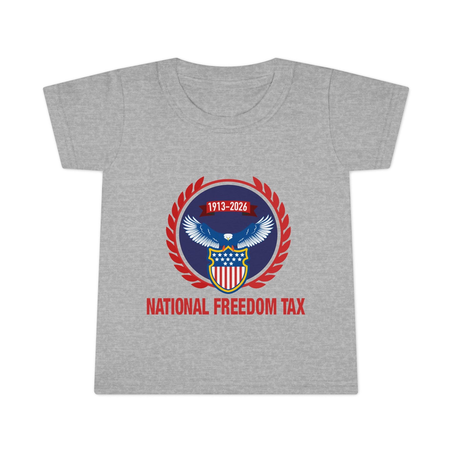 Toddler National Freedom Tax Tee