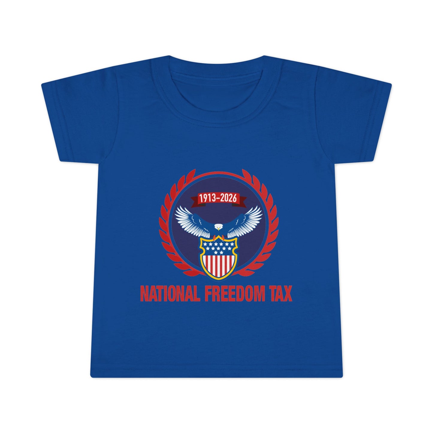 Toddler National Freedom Tax Tee
