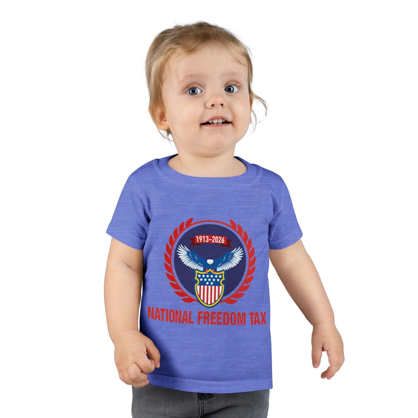 Toddler National Freedom Tax Tee