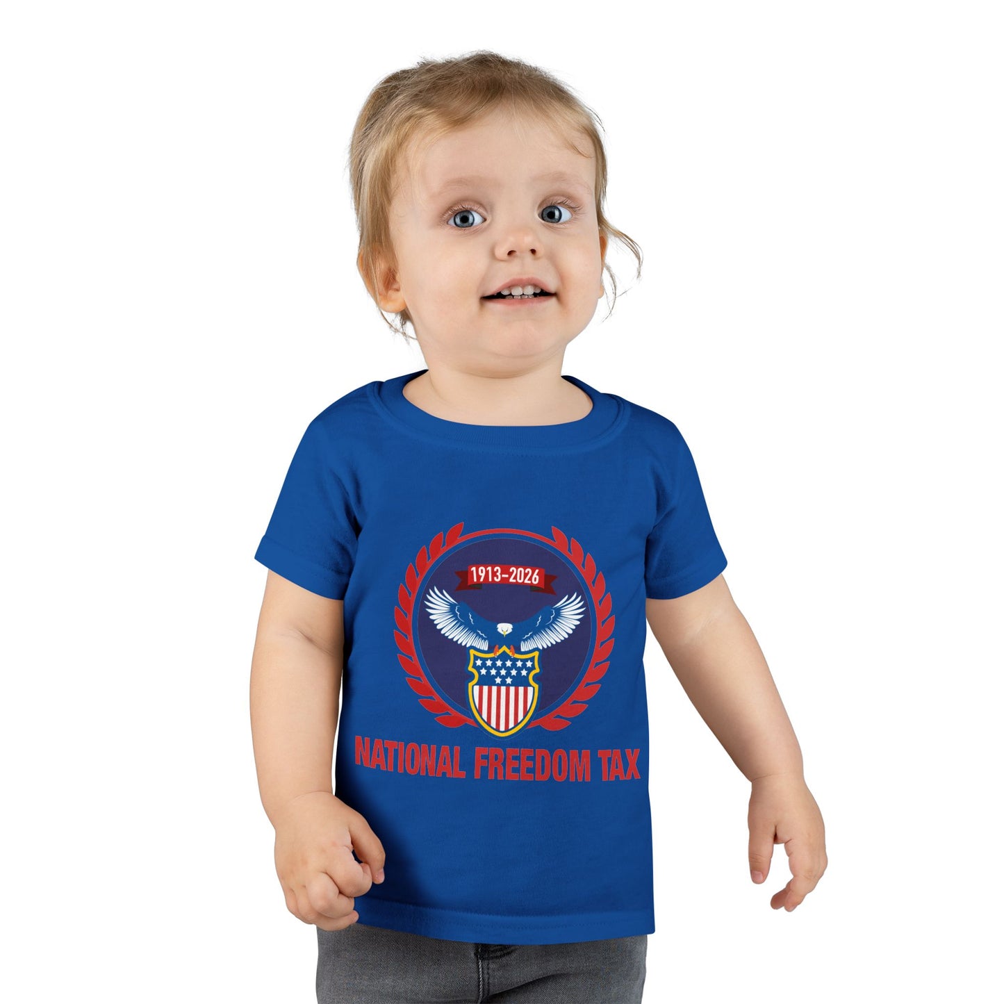 Toddler National Freedom Tax Tee