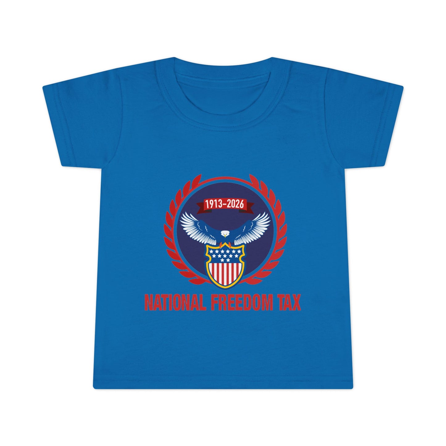 Toddler National Freedom Tax Tee