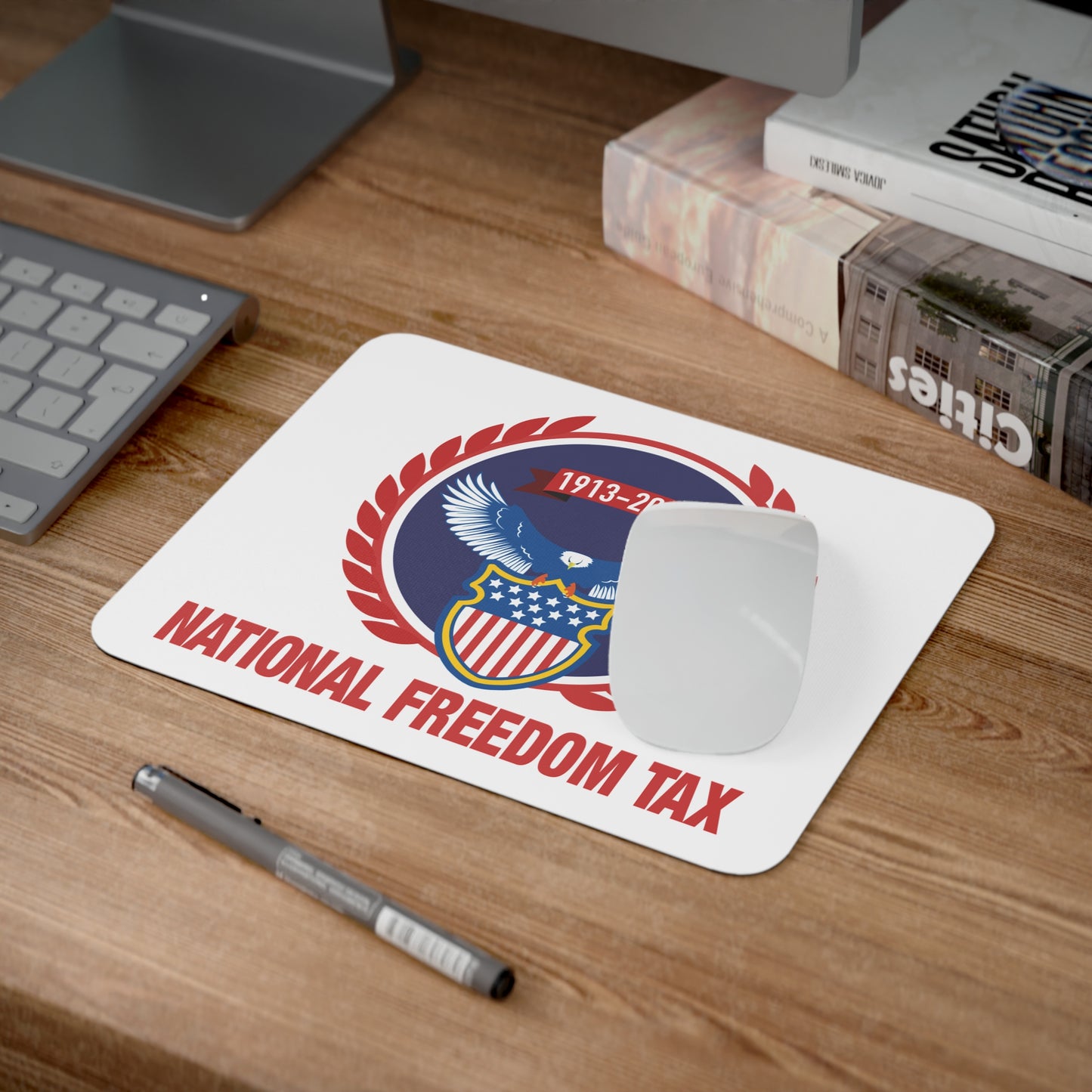 Patriotic Desk Mouse Pad