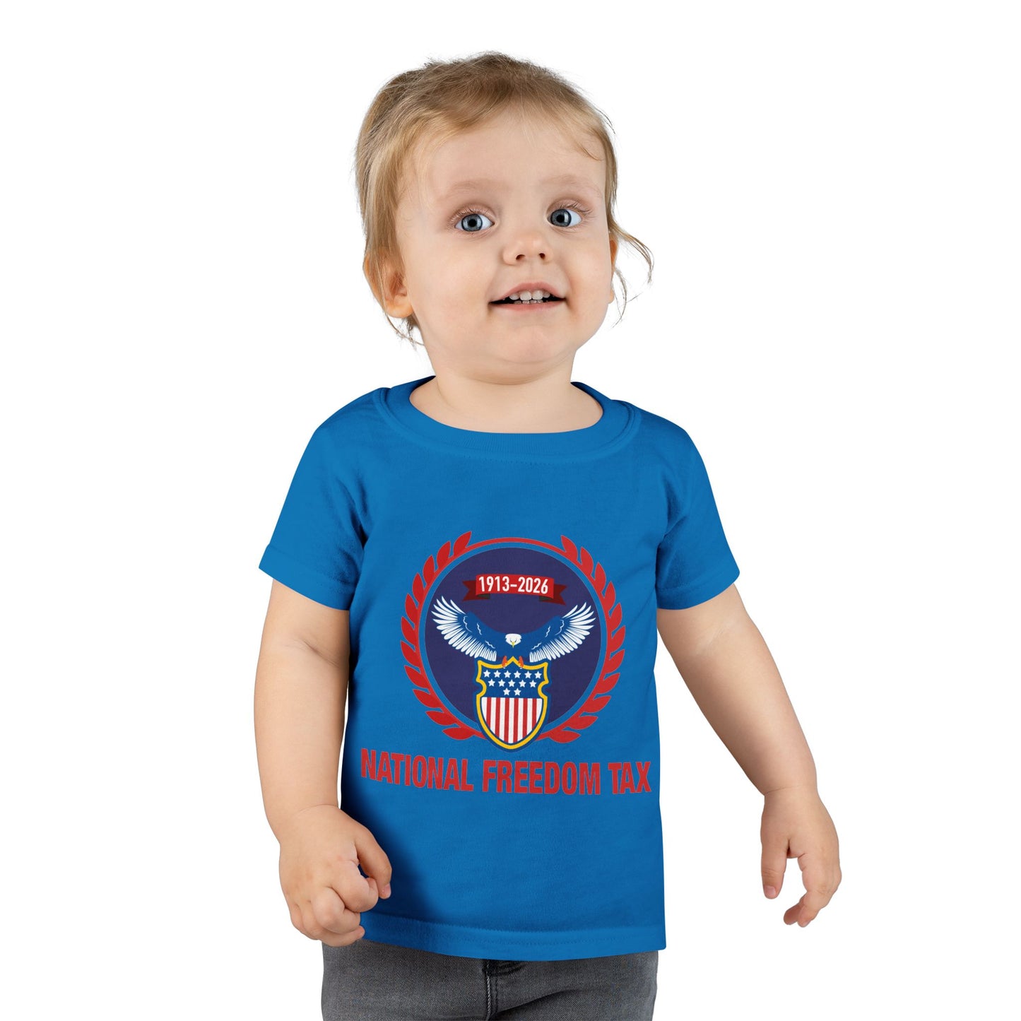 Toddler National Freedom Tax Tee