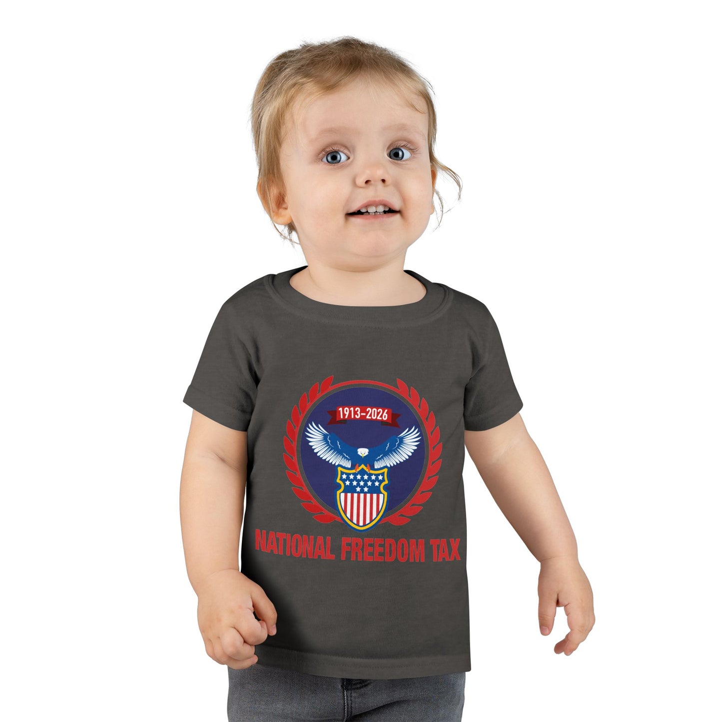Toddler National Freedom Tax Tee