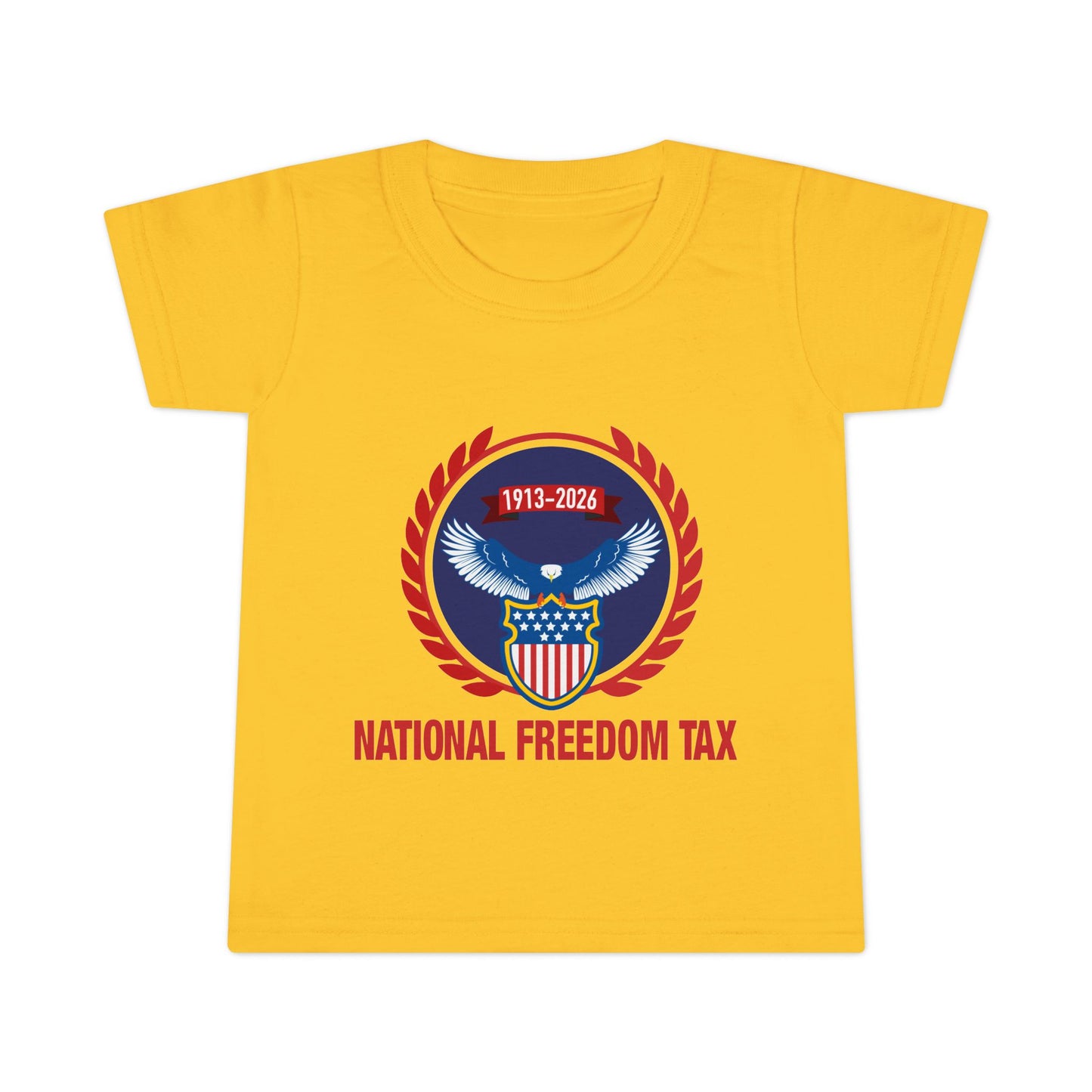Toddler National Freedom Tax Tee