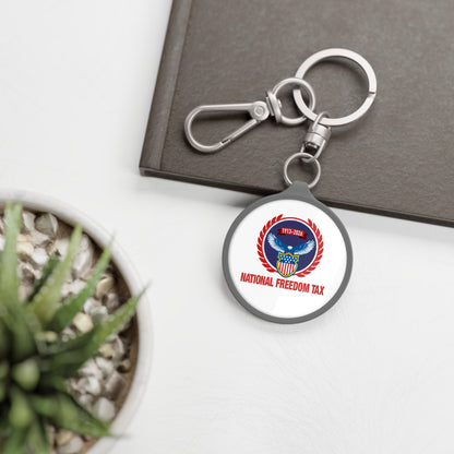 National Freedom Tax Keyring Tag