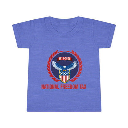 Toddler National Freedom Tax Tee