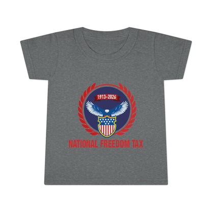 Toddler National Freedom Tax Tee