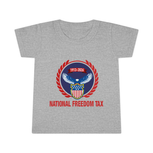 Toddler National Freedom Tax Tee