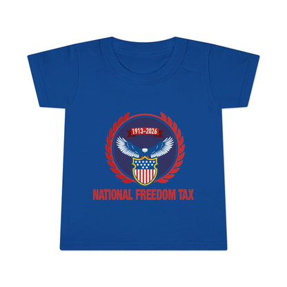 Toddler National Freedom Tax Tee