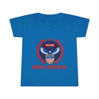 Toddler National Freedom Tax Tee