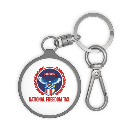 National Freedom Tax Keyring Tag