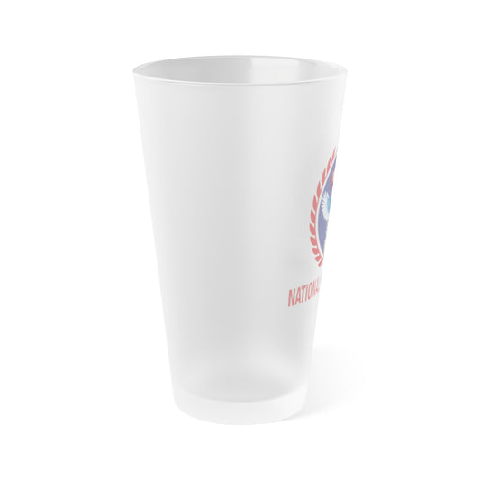 Frosted Pint Glass