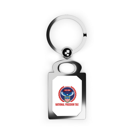 Rectangle Photo Keyring