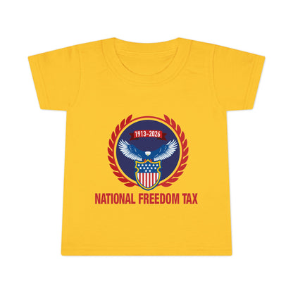Toddler National Freedom Tax Tee