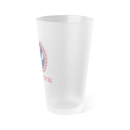 Frosted Pint Glass
